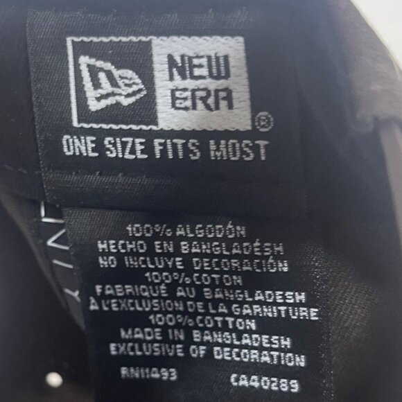 Cleveland Browns Adjustable Baseball Hat Cap Gray Brown New NFL New Era OS - Picture 7 of 11